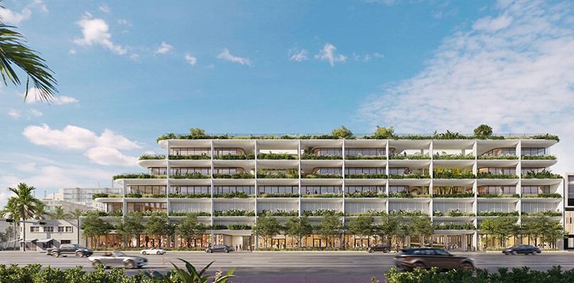 stepping gardens shape foster partners the alton in miami beach - 14598